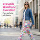 🔥 SOMMARDEAL – 50% RABATT 🌸 Damen byxor med floral design 🌿 Justerbar midja, bekväm passform & naturlig elegans ✨