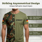 🔥 50% OFF NOW! 🧵 Men's Camouflage Patchwork Crewneck T-Shirt