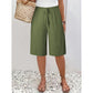 🌸 Dam casual shorts med dragsko i midjan – avslappnad passform, mjukt tyg & perfekta för lata dagar & strandpromenader 🏖️