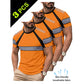 🔥Exklusivt 50% RABATT | Herr 3-Pack Kylande Träningströjor | Andningsbara Fuktavledande Gymtoppar | Dynamisk Kontrast Kortärmade T-Shirts för Löpning & Träning