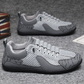 Herr andningsbara sneakers – mesh-överdel, elastiska snören & stötdämpande sula 👟🌬️