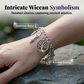 📿 50% RABATT NU! ✨ Vintage Paganistiskt Berlockarmband för Kvinnor – Andliga Symboler & Antik Finish – Perfekt för Bohemisk Stil 🌙