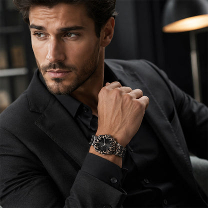 ⌚ 50% RABATT NU! 🦞 Kreativ Klokformad Kvartsur för Herrar – Unik Design & Premiumkänsla – Perfekt för den Stilmedvetne ✨