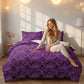 🛏️ 50% RABATT NU! 🌿 Bekvämt & Andningsbart Täckeöverdragsset – Boho-inspirerat Tryck & Mjuka Material – Perfekt för Sovrummet 💤
