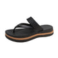 👡 50% RABATT NU! 🌸 Dam Flätade Rem Plattform Flip-Flops – Kuddat fotsulor & hållbara remmar – Lättviktiga, perfekta för strand, pool eller avslappnade sommardagar – bekväma och snygga ☀️