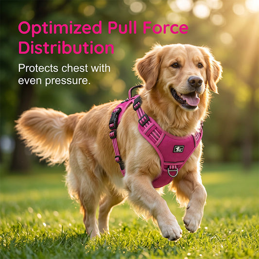 🐕🏔️ 50% RABATT! Robust Outdoor-Hundsele i Västform – Justerbar, andningsbar & reflekterande – Perfekt för vandring, joggning & vardag ✨