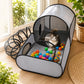🐱 Vielseitiges Katzenhaus mit Zaun – atmungsaktiv, waschbar & faltbar, ideal als Rückzugsort, Spielbereich & Wurfkiste 🏠
