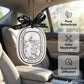 🍃 Hanging Car Air Freshener Scent Card – Delivers a steady, long-lasting fragrance for your car, van or caravan. Compact, discreet and easy to hang on the rearview mirror, sun visor or grab handle 🌿
