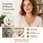 📿 50% RABATT NU! ✨ Infinity Heart Cross Necklace with Wing Pendant – Tro & Evig Kärlek – Perfekt Som Present & Personligt Smycke 💖