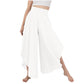 🎉 LIMITED TIME 50% OFF! 👖 Women's Lightweight Flowy Wide Leg Pants – High-Waisted Elastic Band & Breathable Comfort 🌸