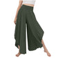 🎉 LIMITED TIME 50% OFF! 👖 Women's Lightweight Flowy Wide Leg Pants – High-Waisted Elastic Band & Breathable Comfort 🌸