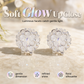 💎Eleganta, glittrande örhängen med blommotiv☁️