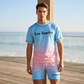 Herr Sommar Casual Tryckt 2-Delat Set