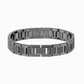 📢📢50 % RABATT !! ⏰Unisex-armband i rostfritt stål med strukturerade länkar