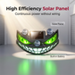 🔥 50 % RABATT! 😈 Solcellsdriven LED-varningslampa för bilar ”Teufelssauge” ✨ Vibrationssensor, USB- och solcellsladdning, universell för personbilar och lastbilar