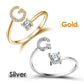 💍 50% RABATT NU! ❤️ Initialbokstavsring – Personlig, justerbar & perfekt som en meningsfull gåva till dig själv eller någon du älskar ✨