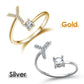 💍 50% RABATT NU! ❤️ Initialbokstavsring – Personlig, justerbar & perfekt som en meningsfull gåva till dig själv eller någon du älskar ✨