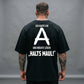 🎉 BEGRÄNSAD TID 50% RABATT! 👕 Rygg-tryckt Streetwear T-shirt – Urban Edge Statement ✨