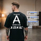 🎉 BEGRÄNSAD TID 50% RABATT! 👕 Rygg-tryckt Streetwear T-shirt – Urban Edge Statement ✨