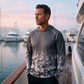 🎣 50 % RABATT NU! ☀️ Långärmad solskyddströja för män – UPF 50+, lätt, andas & perfekt för betesfiske ✨