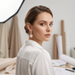 🌸 50% RABATT NU! 🌸 Gnistrande Hjärtformade Hängörhängen