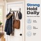 🎉 2026 Sale — Over 26400 Sold! 🚪Suction Cup Over Door Hook Rack｜No Drill, Tool-Free Entryway Storage Organizer ✨