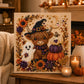 🎃 50% RABATT NU! Halloween DIY‑kit med spökmotiv och pärlor – komplett set med canvas, pärlor & lim – skapa en magisk höstdekoration 👻✨