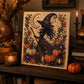 🎃 50% RABATT NU! Halloween DIY‑kit med spökmotiv och pärlor – komplett set med canvas, pärlor & lim – skapa en magisk höstdekoration 👻✨