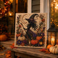 🎃 50% RABATT NU! Halloween DIY‑kit med spökmotiv och pärlor – komplett set med canvas, pärlor & lim – skapa en magisk höstdekoration 👻✨