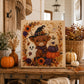 🎃 50% RABATT NU! Halloween DIY‑kit med spökmotiv och pärlor – komplett set med canvas, pärlor & lim – skapa en magisk höstdekoration 👻✨