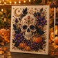 🎃 50% RABATT NU! Halloween DIY‑kit med spökmotiv och pärlor – komplett set med canvas, pärlor & lim – skapa en magisk höstdekoration 👻✨