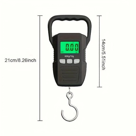 🧳 50 % RABATT NU! ⚖️ Digital handhållen bagagevåg – mät upp till 60 kg, kompakt & bakbelyst display – undvik överviktsavgifter ✨