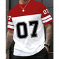 🏃‍♂️🔥 LIMITED-TIME 59% OFF! Men’s Bold Number Graphic Sports T-Shirt – Relaxed Fit, Soft Comfort & Streetwear Style 👕