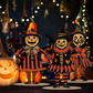 🔥🎁Nyhet 50 % RABATT🔥Vintage Halloween Trä Vägghängande Set
