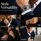 👑 50 % RABATT! 💎 3-delat armbandsset för män med kronmotiv – Lyxig look, slitstarkt och mångsidigt – Perfekt för både vardagsbruk och festliga tillfällen ✨