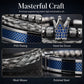 👑 50 % RABATT! 💎 3-delat armbandsset för män med kronmotiv – Lyxig look, slitstarkt och mångsidigt – Perfekt för både vardagsbruk och festliga tillfällen ✨