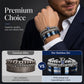👑 50 % RABATT! 💎 3-delat armbandsset för män med kronmotiv – Lyxig look, slitstarkt och mångsidigt – Perfekt för både vardagsbruk och festliga tillfällen ✨