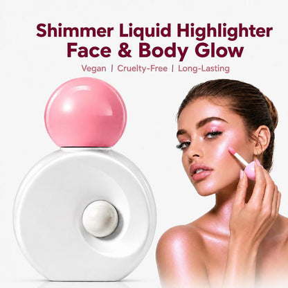 📢50% RABATT!✨Flytande Highlighter med Dubbelsidig Pensel