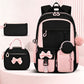 🎀🎒 50% RABATT! ⚡Söt rosett lättviktig skolryggsväska – Vattenavvisande & stjäldskyddad!