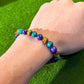 📢📢50% RABATT NU!! ⏰Natursten Perlarmband – Elegant Gradient