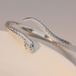 Vintage Snake Bangle Bracelet