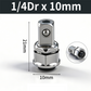 🔧 2026 Rea — Över 23 700 Sålda! 🔩 CR-V Stål Skrallnyckel Adapter Hylsomvandlare Set