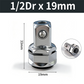 🔧 2026 Rea — Över 23 700 Sålda! 🔩 CR-V Stål Skrallnyckel Adapter Hylsomvandlare Set