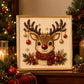 🎄 50 % RABATT NU! ✨ DIY jul pärl-diamantmålning konstkit – 5 klassiska motiv, skimrande pärlor & nybörjarvänligt – perfekt för mysiga vinterkvällar 🎨
