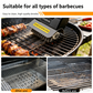 🍢 50 % RABATT! 🔥 Trådlös Elektrisk Grillborste – ABS + Rostfritt Stål – 1100 v/min & 2000 mAh Batteri (90 min) för Rena Grillgaller 🧹