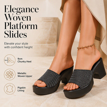 👡 50% RABATT! ☀️ Komfort-Slide-Klackar med Platå – Bekvämt stöd, lätt sula & stilren design – Perfekt för vardag, kontor & varma dagar ✨