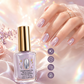 📢50% Rabatt Nu！💅Lila Glansig Spegelnegelförstärkare