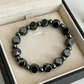 Armband i vintage-stil med runda syntetstenar