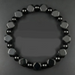 Armband i vintage-stil med runda syntetstenar