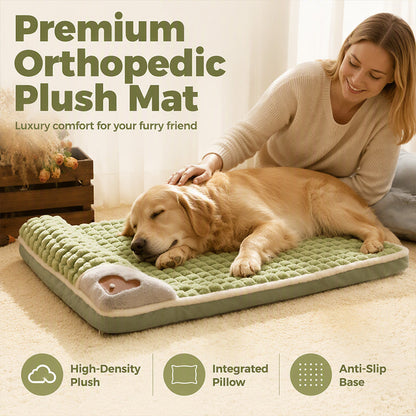 🛏️ 50% RABATT NU! 🐾 Premium plysch husdjursmatta – ultramjuk, mysig & halkfri – perfekt för hundar och katter att vila i komfort 🌙